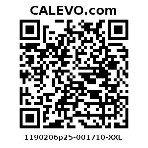 Calevo.com Preisschild 1190206p25-001710-XXL