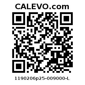 Calevo.com Preisschild 1190206p25-009000-L