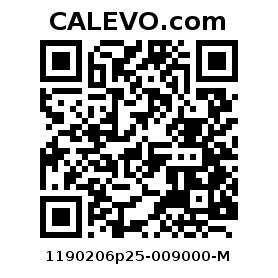 Calevo.com Preisschild 1190206p25-009000-M