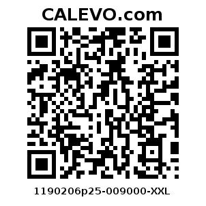 Calevo.com Preisschild 1190206p25-009000-XXL