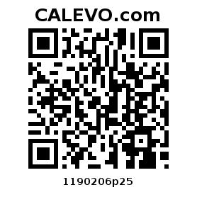 Calevo.com pricetag 1190206p25