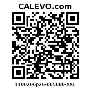 Calevo.com Preisschild 1190206p26-005680-XXL