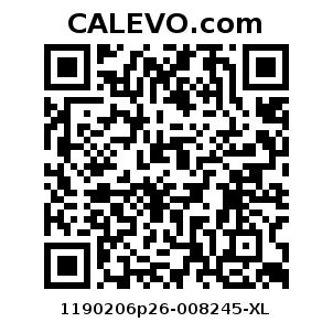 Calevo.com Preisschild 1190206p26-008245-XL