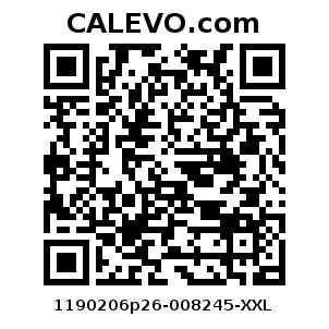 Calevo.com Preisschild 1190206p26-008245-XXL