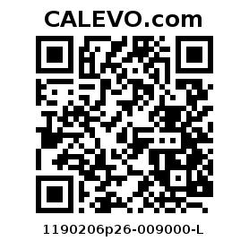 Calevo.com Preisschild 1190206p26-009000-L