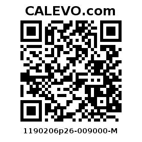 Calevo.com Preisschild 1190206p26-009000-M