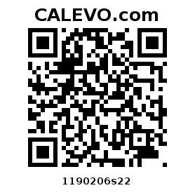 Calevo.com Preisschild 1190206s22