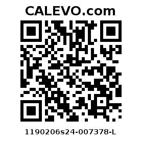 Calevo.com Preisschild 1190206s24-007378-L