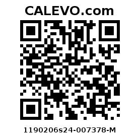Calevo.com Preisschild 1190206s24-007378-M