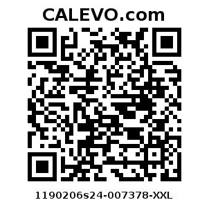 Calevo.com Preisschild 1190206s24-007378-XXL