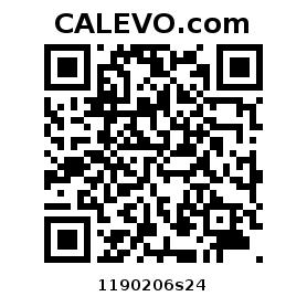Calevo.com Preisschild 1190206s24