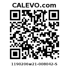 Calevo.com pricetag 1190206w21-008042-S