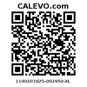 Calevo.com Preisschild 1190207d25-002950-XL