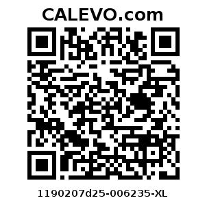 Calevo.com Preisschild 1190207d25-006235-XL