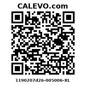 Calevo.com Preisschild 1190207d26-005006-XL