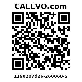 Calevo.com Preisschild 1190207d26-260060-S