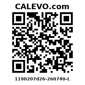 Calevo.com Preisschild 1190207d26-260740-L