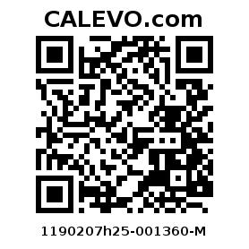Calevo.com Preisschild 1190207h25-001360-M