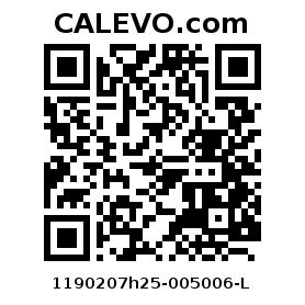 Calevo.com Preisschild 1190207h25-005006-L