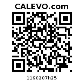 Calevo.com pricetag 1190207h25