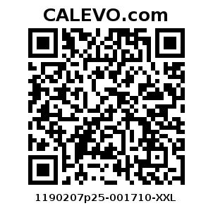 Calevo.com Preisschild 1190207p25-001710-XXL
