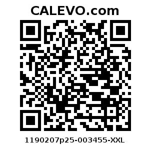 Calevo.com Preisschild 1190207p25-003455-XXL
