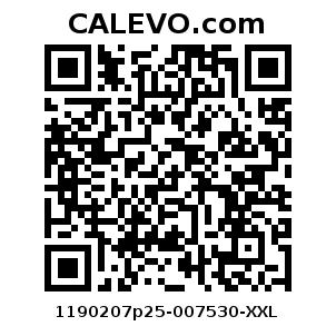 Calevo.com Preisschild 1190207p25-007530-XXL