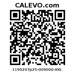 Calevo.com Preisschild 1190207p25-009000-XXL