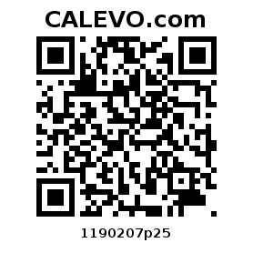 Calevo.com pricetag 1190207p25