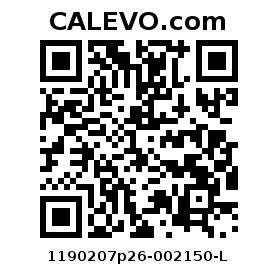 Calevo.com Preisschild 1190207p26-002150-L