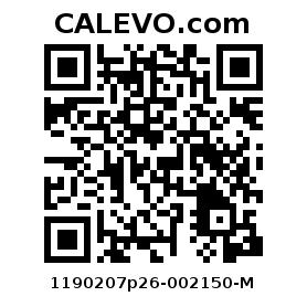 Calevo.com Preisschild 1190207p26-002150-M