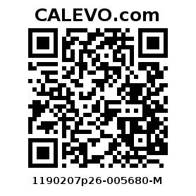 Calevo.com Preisschild 1190207p26-005680-M