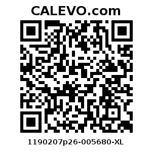 Calevo.com Preisschild 1190207p26-005680-XL
