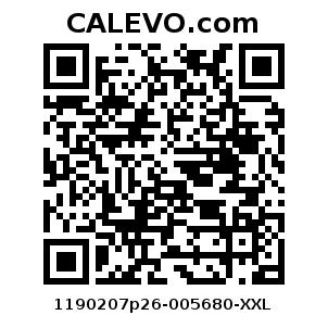 Calevo.com Preisschild 1190207p26-005680-XXL