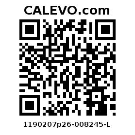 Calevo.com Preisschild 1190207p26-008245-L
