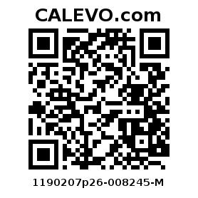 Calevo.com Preisschild 1190207p26-008245-M