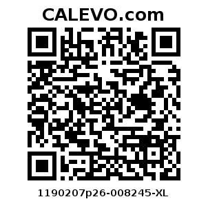 Calevo.com Preisschild 1190207p26-008245-XL
