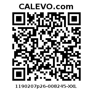 Calevo.com Preisschild 1190207p26-008245-XXL