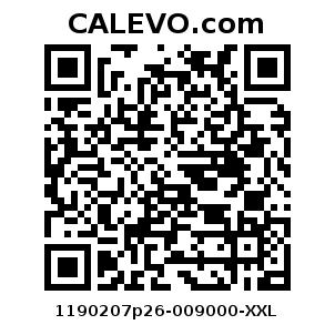 Calevo.com Preisschild 1190207p26-009000-XXL
