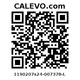 Calevo.com Preisschild 1190207s24-007378-L