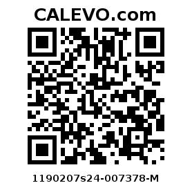 Calevo.com Preisschild 1190207s24-007378-M