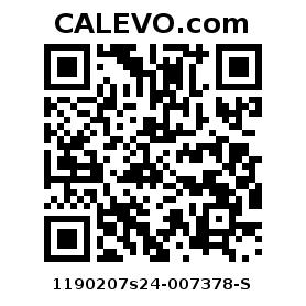 Calevo.com Preisschild 1190207s24-007378-S