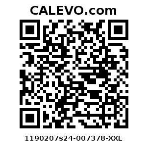 Calevo.com Preisschild 1190207s24-007378-XXL