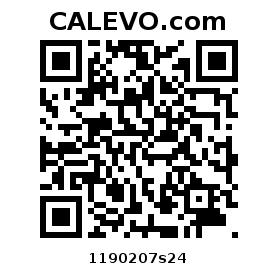 Calevo.com Preisschild 1190207s24