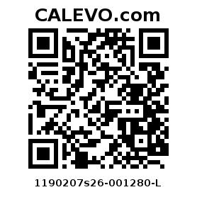 Calevo.com Preisschild 1190207s26-001280-L
