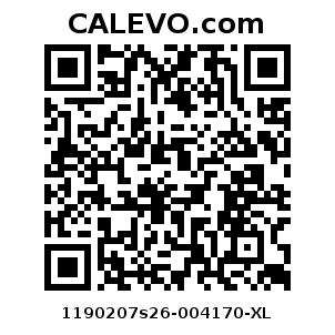 Calevo.com Preisschild 1190207s26-004170-XL