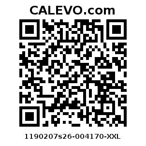 Calevo.com Preisschild 1190207s26-004170-XXL