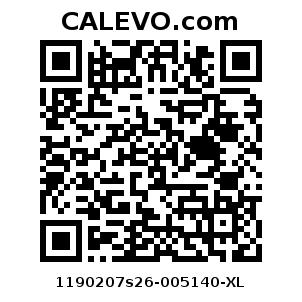 Calevo.com Preisschild 1190207s26-005140-XL