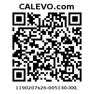 Calevo.com Preisschild 1190207s26-005140-XXL