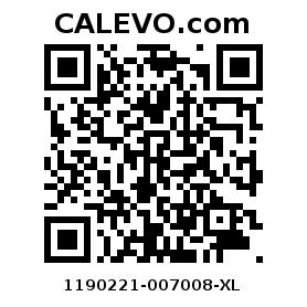 Calevo.com pricetag 1190221-007008-XL